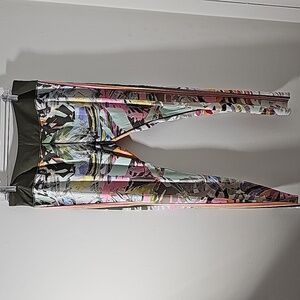 Bogne Fire & Ice women's legings. Size XL. Multiple fun colors olive gre…